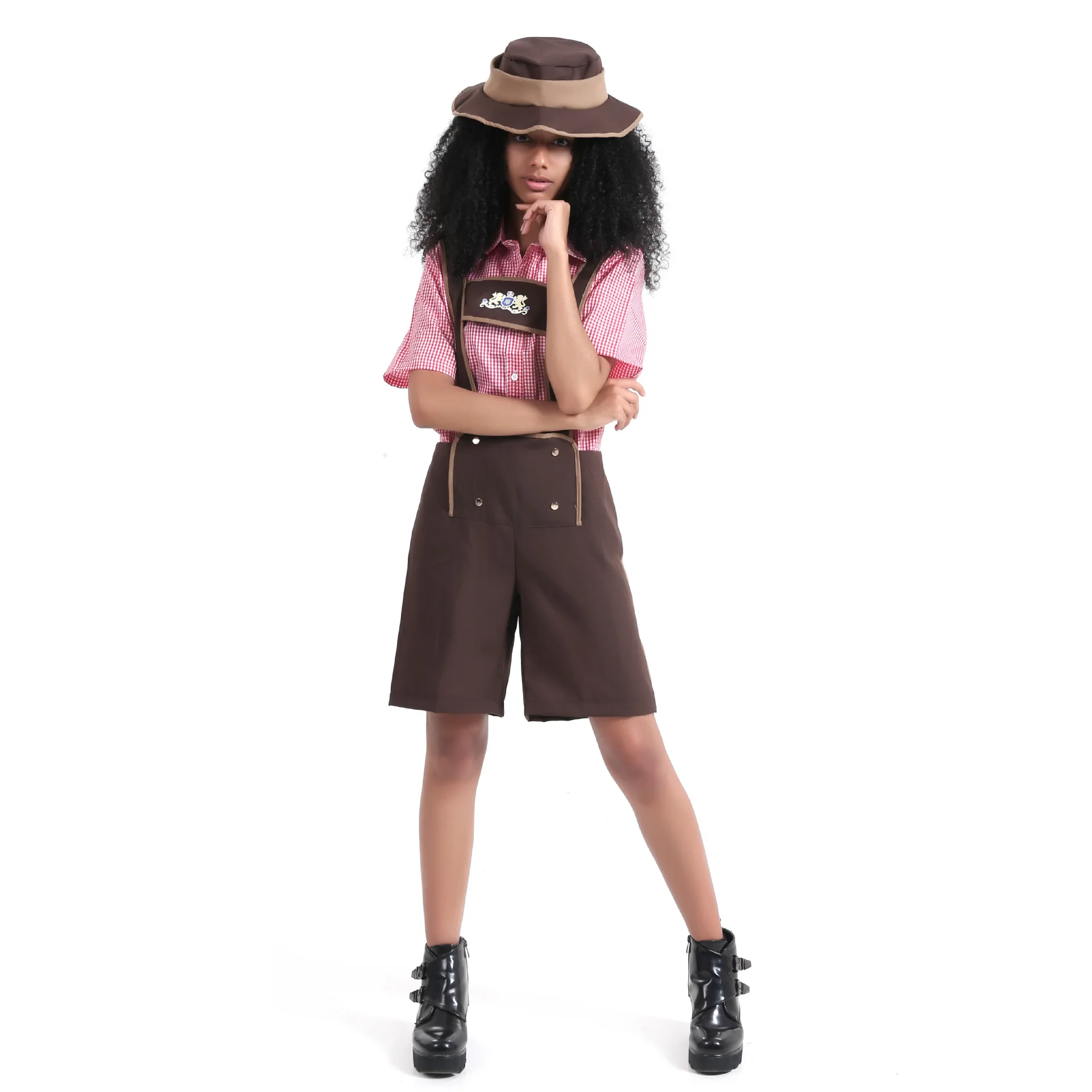 Женский костюм на Октоберфест Lederhosen немецкое маскарадное платье пивная