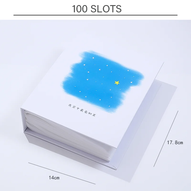 100/200 Слоты наклейка на ногти водная сбора Альбомы для хранения держатель нейл