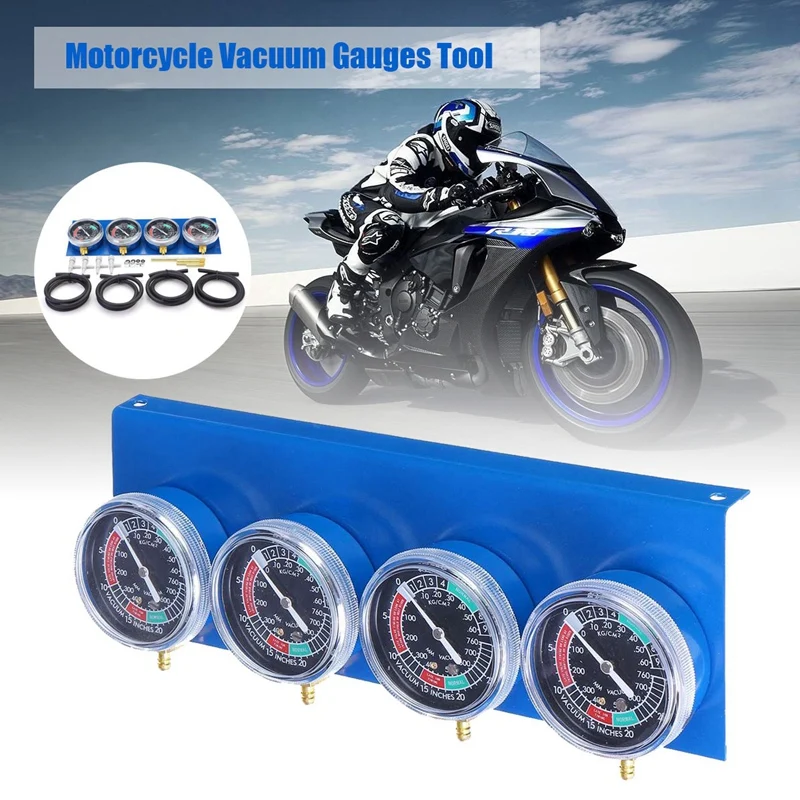 МОТОЦИКЛ КАРБЮРАТОР синхронизатор вакуумный манометр инструмент Carb балансир