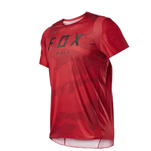 

2022 Men's Downhill Jersey Hpit Fox Mountain Bike Mtb Shirts Offroad Dh Motorcycle Motocross Sportwear Bicycle Racing Cycling