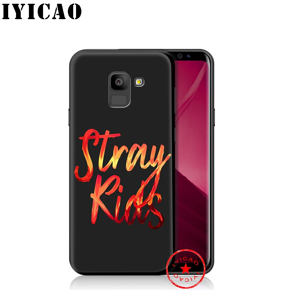 IYICAO Stray Kids Soft Phone Case for Samsung Galaxy A9 A8 A7 J6 A6 Plus 2018 A5 A3 2016 2017 Silicone Cover |