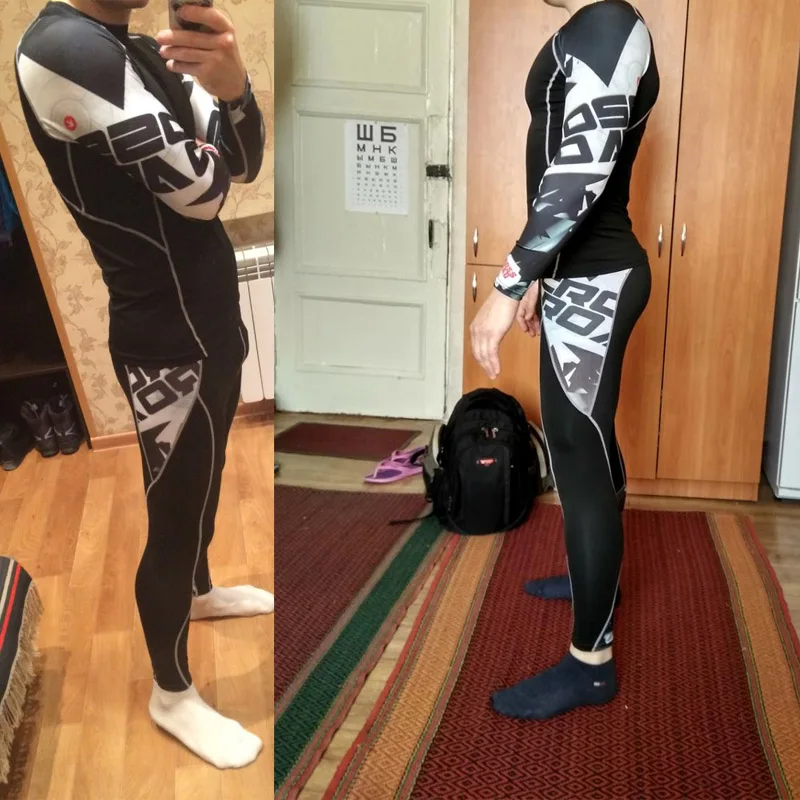 

Ski Underwear Set > Men's Winter Thermal Underwear >Running Tights suit > Compressed Thermal Underwear Workout Clothes 4XL