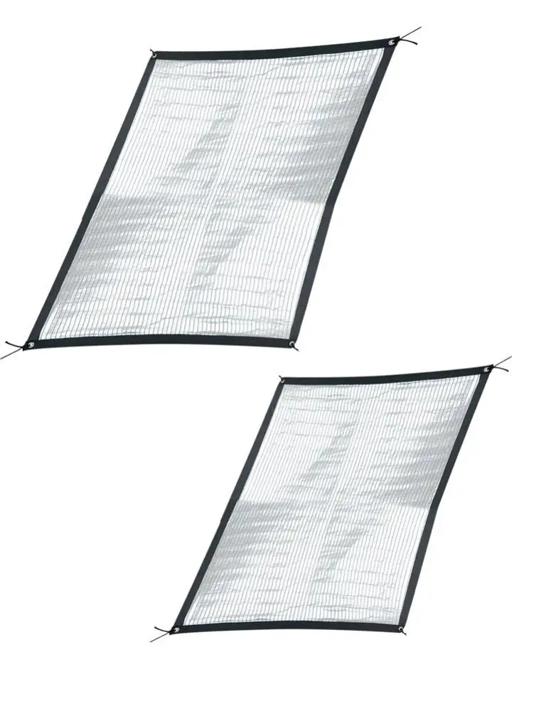 75% Солнцезащитная сетка светоотражающая из ПЭ брезента Непромокаемая ткань для