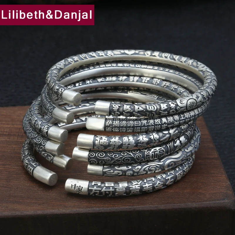 Женские и мужские часы на запястье браслет реальные 925 стерлингового серебра