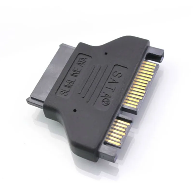Переходник SATA 7 + 15 22pin male mini Slim 6 pin 13 female|Компьютерные кабели и разъемы| |