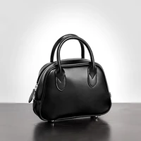 mini simple handbag genuine leather fashion womens tote 2021 new shell bag high quality shoulder bag leisure messenger bag