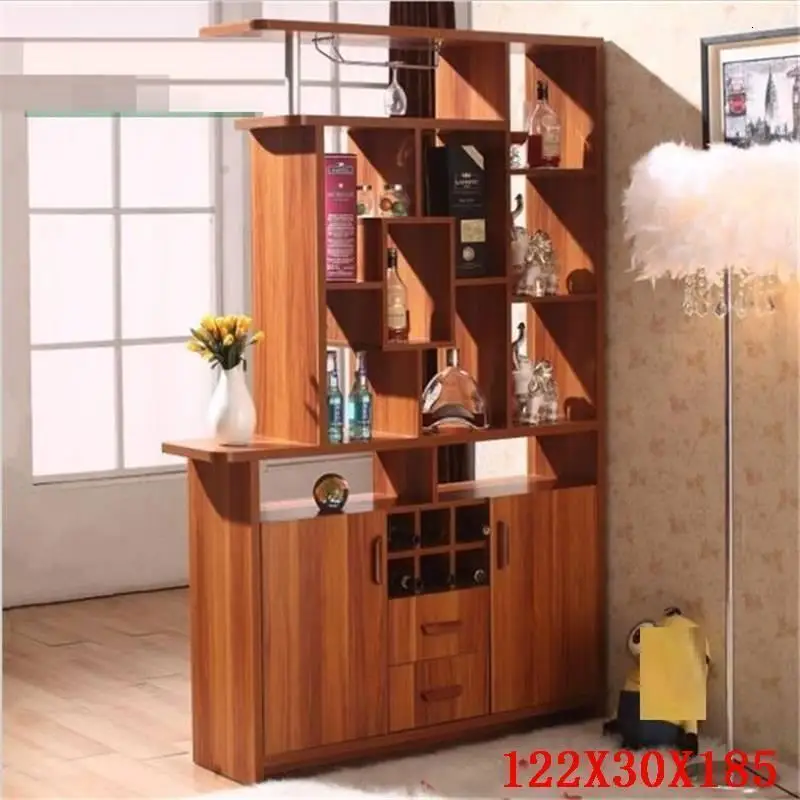 Version B Стол мобильный для La Casa Vetrinetta Da Esposizione Kast полка Meuble кухня Коммерческая Mueble барная мебель винный шкаф - Цвет: Version B