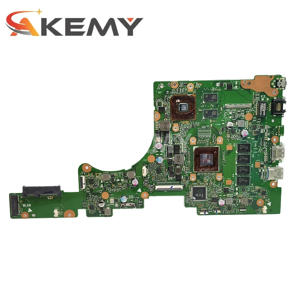 akemy e402bp motherboard for asus e402b e402bp laotop mainboard with a9 9420u 8gb ram free global shipping