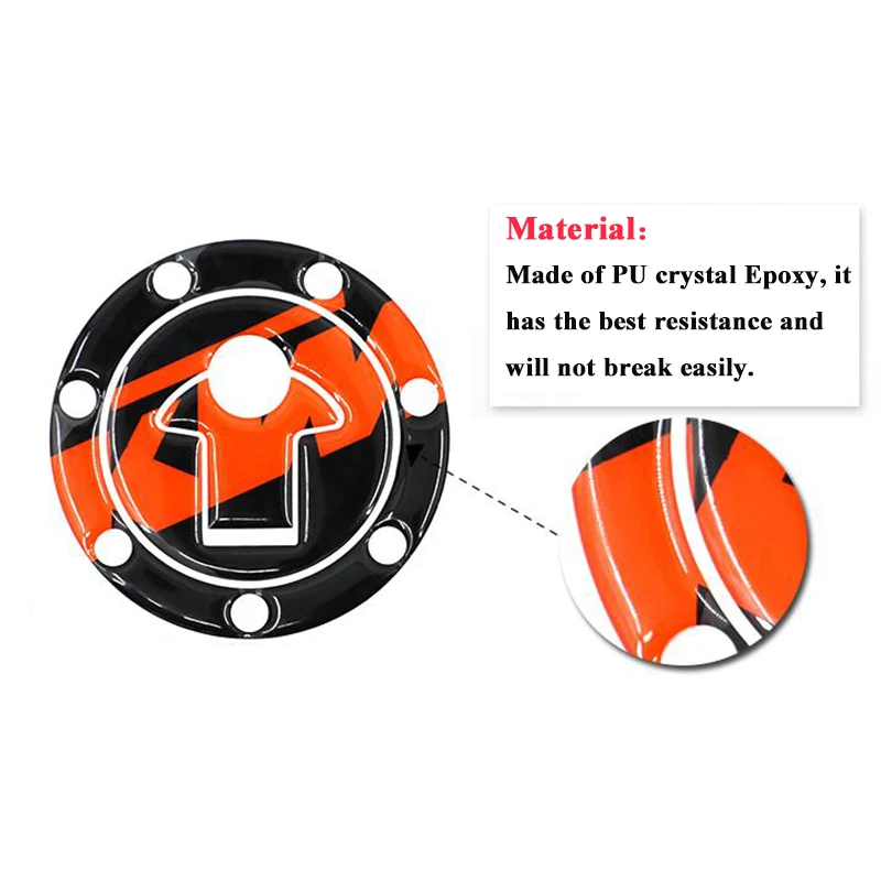 Наклейка для мотоцикла DUCATI прокладка топливного бака Защитная на крышку