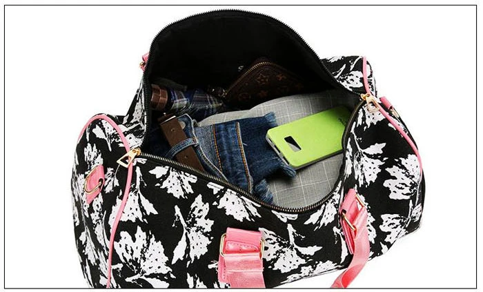 New Flowers Women Gymtas Yoga Bolsa Waterproof Sports Bags Shoes Men Gym Bags For Training Bag Tas Fitness Travel Sport Handbag