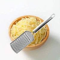 1pc stainless steel sharp lemon cheese grater multi purpose vegetable fruit tool cheese shavings planer kitchen accessories