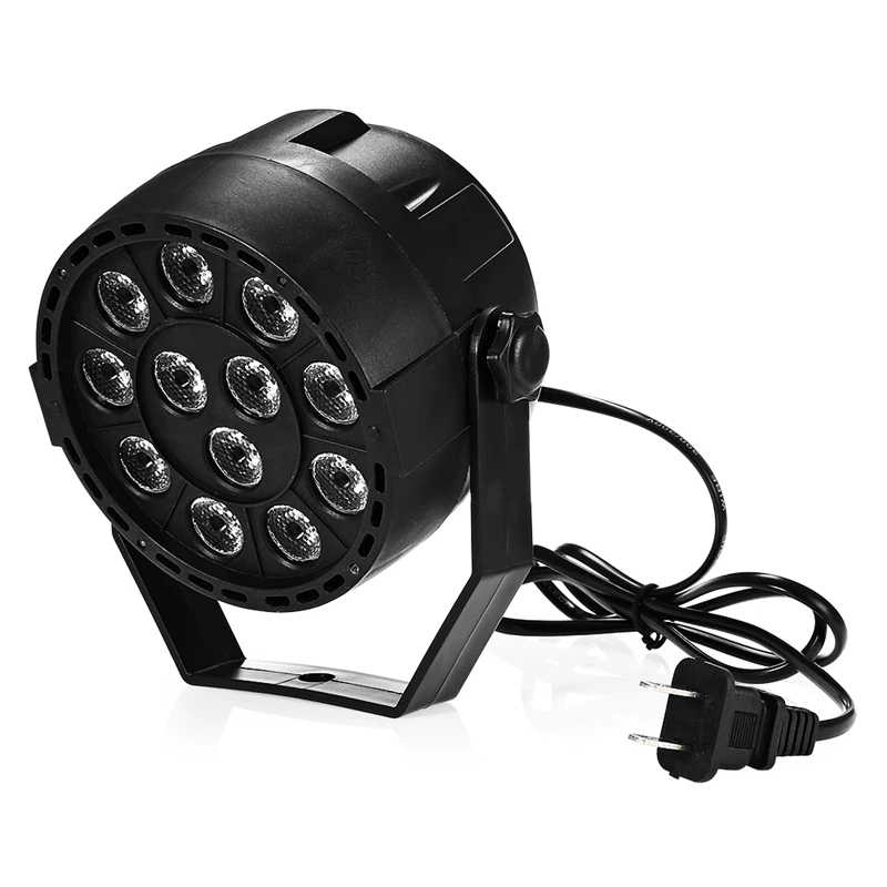Par Светильник 12 светодиодный RGB 3в1 18 Вт сценический светильник ing effect DMX 512 клубный
