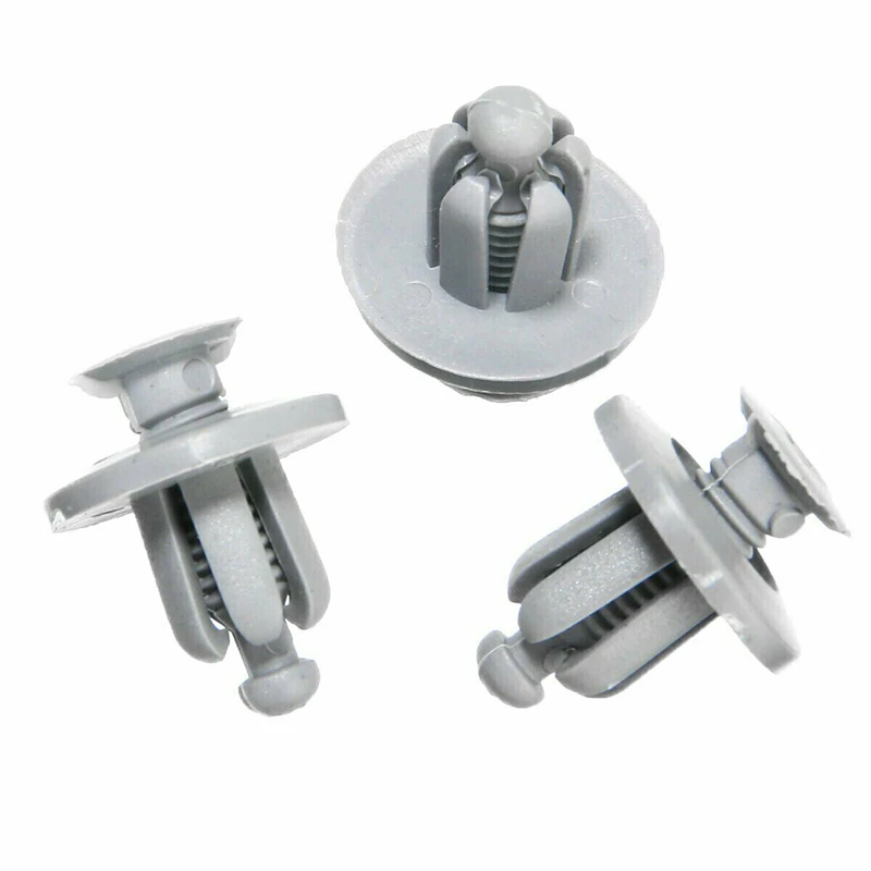 

100PCS Mixed Auto Fastener Vehicle Car Bumper Clips Retainer Fastener Rivet Door Panel Fender Liner Universal Fit for Car