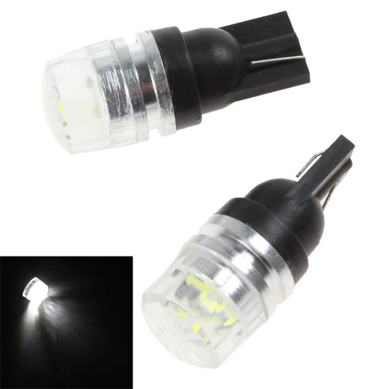 

2x T10 W5W/194 168 LED COB Car Interior Canbus Error Free White Car Side Lamp Wedge LED Light Bulb on Cars 120Lm 6500K DC 12V