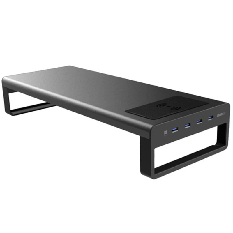 

Table Holder New Aluminum Alloy Monitor Holder Hub Desktop Bracket Tablet Computer PC Stand Dock With Wifi Bluetooth-compatible