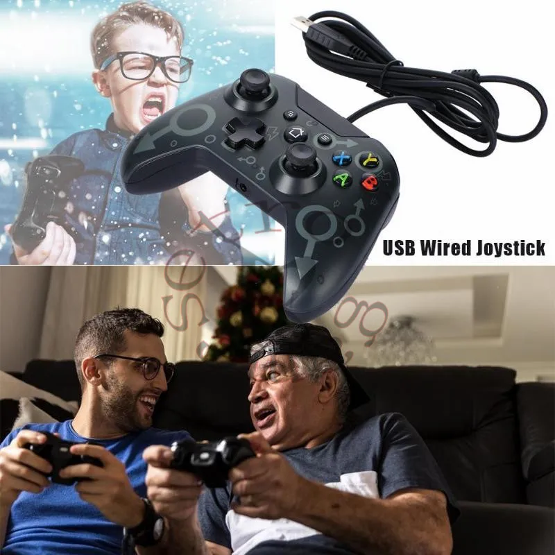 Проводной игровой контроллер для xbox ONE Джойстики для xbox One Slim консоль геймпад поддержка Windows PC