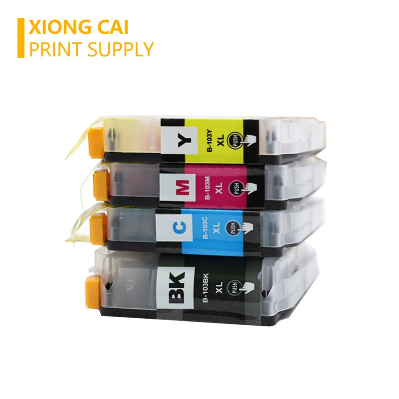 XiongCai совместимые картриджи для Brother LC103 MFC J4310DW J4410DW J4510DW J4610DW J4710DW J6520DW J285DW принтер