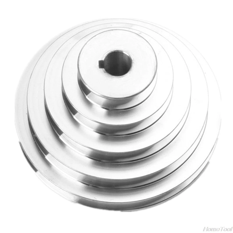 Алюминий в Тип 5 Шаг пагода приводной ременный шкив 150 мм внешний Диаметр для Mercedes