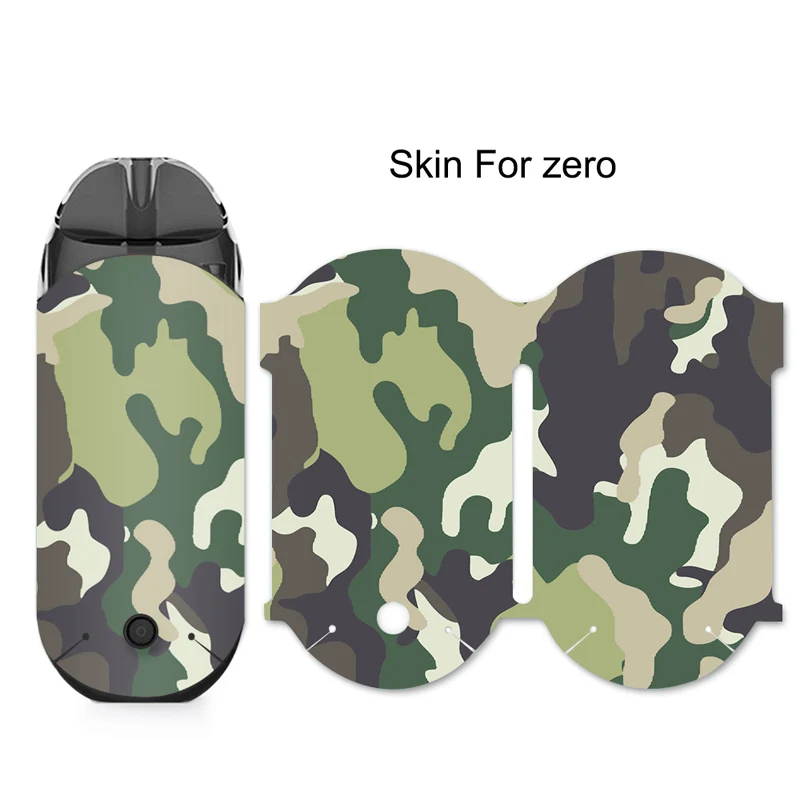 Галактика/Камуфляж стикер печать кожи для нулевой Крышки Пленка чехол Vaporesso