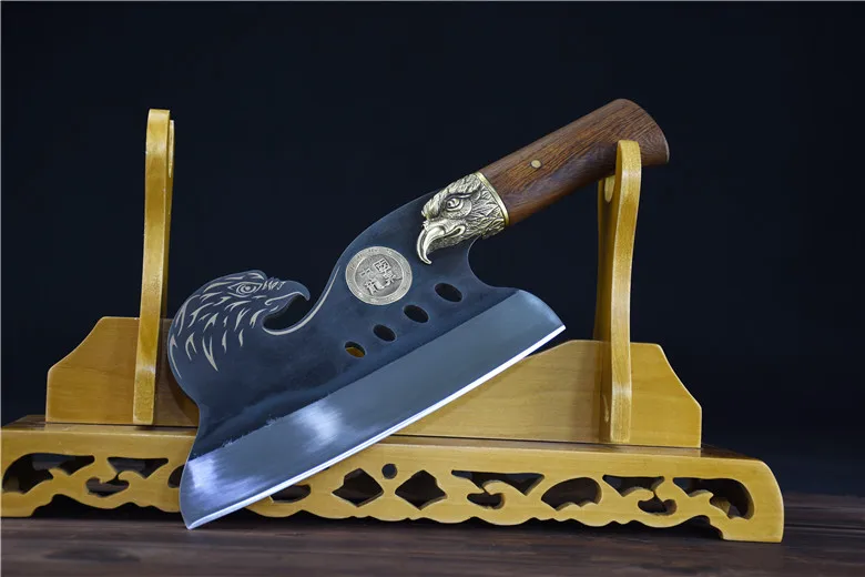 Классический 12 6 дюйма. 32 см китайский нож шеф-повара марганцевые Стальные