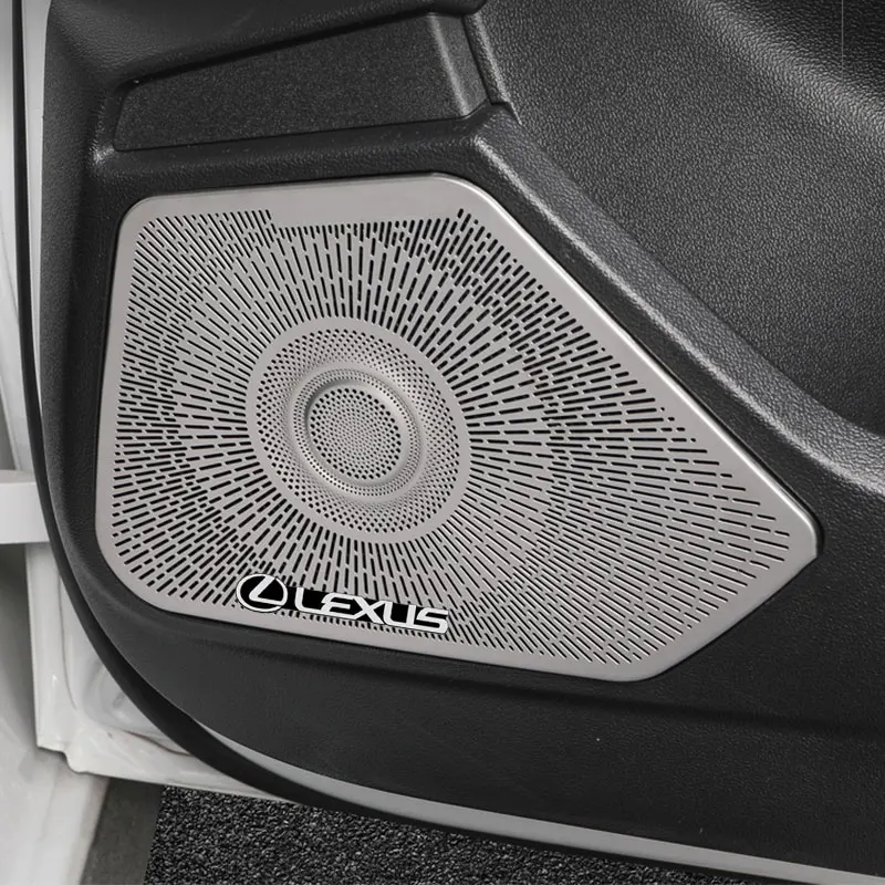2/4 шт. декоративные автомобильные наклейки для динамиков LEXUS Is250 Is300h Ct200h Is200 Nx300h Is
