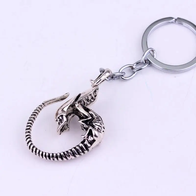 AVP брелок в виде инопланетянина для ключей стиле панк Alien логотипы марок машин