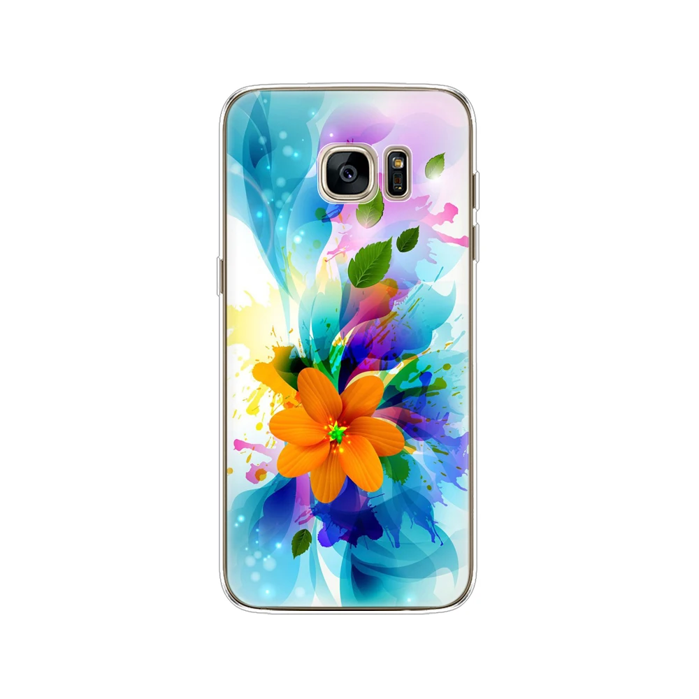 Мягкий силиконовый чехол для телефона Samsung Galaxy S7 / edge чехлы G930F G930FD G930W8 | Мобильные