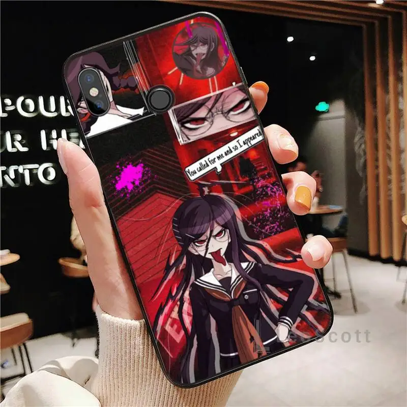 

Toko Fukawa Cartoon anime Phone Case For Xiaomi Redmi Note 4 4x 5 6 7 8 pro S2 PLUS 6A PRO