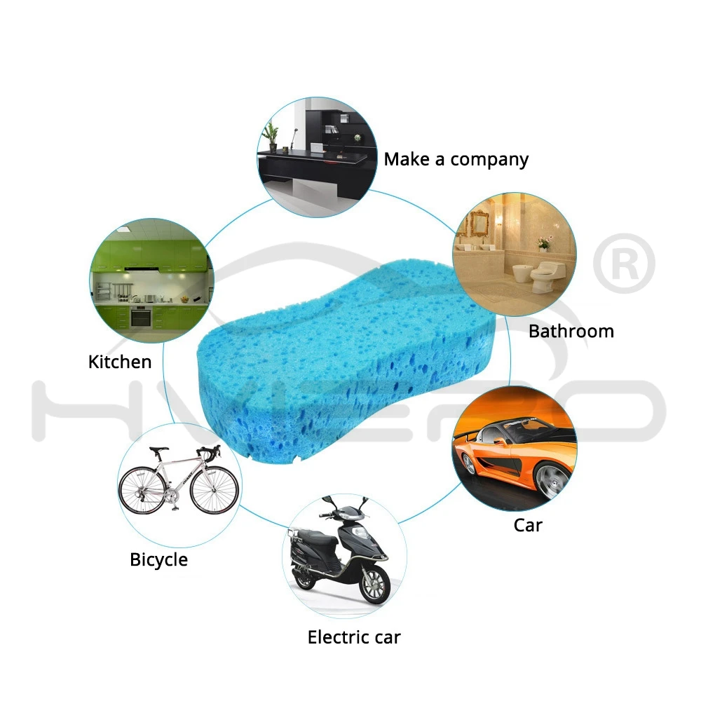 FORAUTO губка для мытья машины мытье авто Уход за краской 22 см Длина многоцелевой инструмент для очистки под вакуумом поглощение воды
