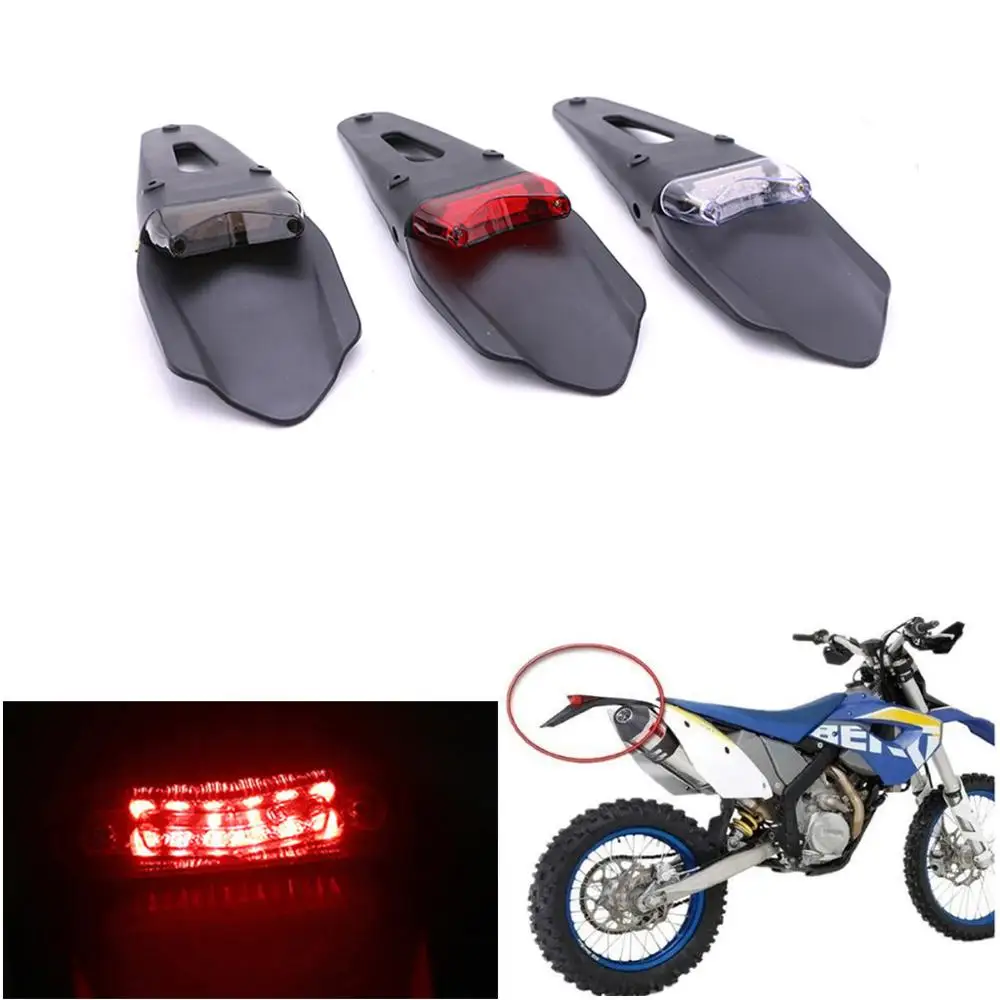 Мотоцикл светодиодный фонарь светильник заднее крыло стоп Enduro тормозной MX Trail
