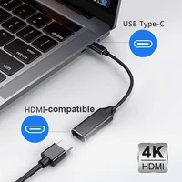 anmone usb type c adapter usb 3 1 usb c to hdmi compatible adapter male to female converter for pc computer tv display phone