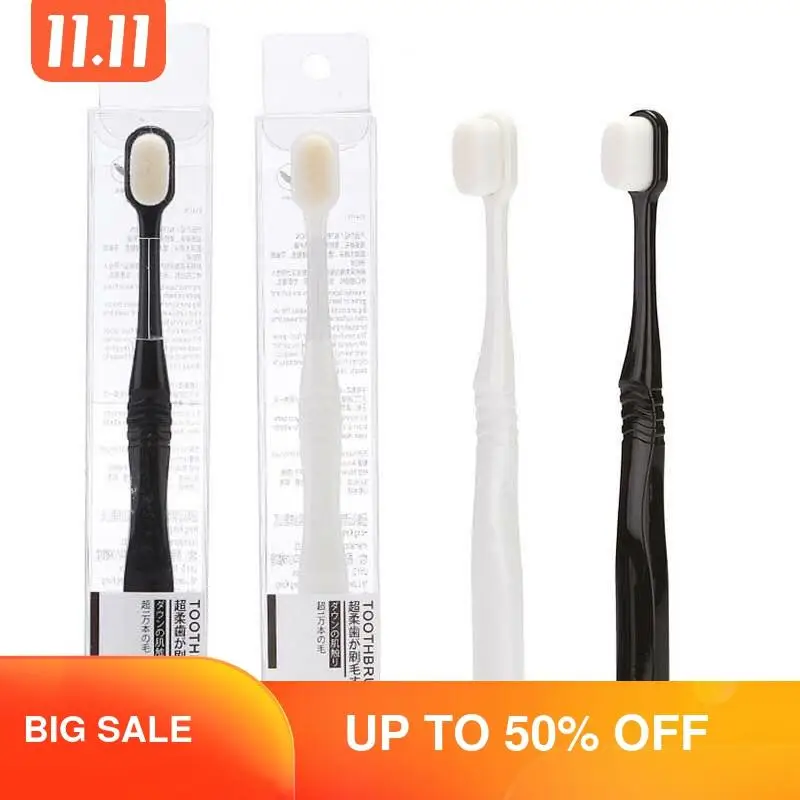 

1PCS Ultra-thin super soft Toothbrush Portable Eco-friendly Travel Outdoor Use dental care brush Oral cleaning Oral Care tools
