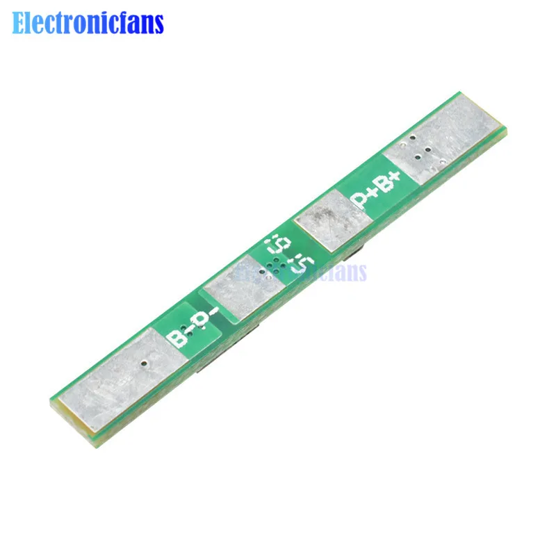 5 шт. защитная полимерная плата для литиевых батарей 1S 3 7 В 2 5a BMS PCM PCB модуль защиты