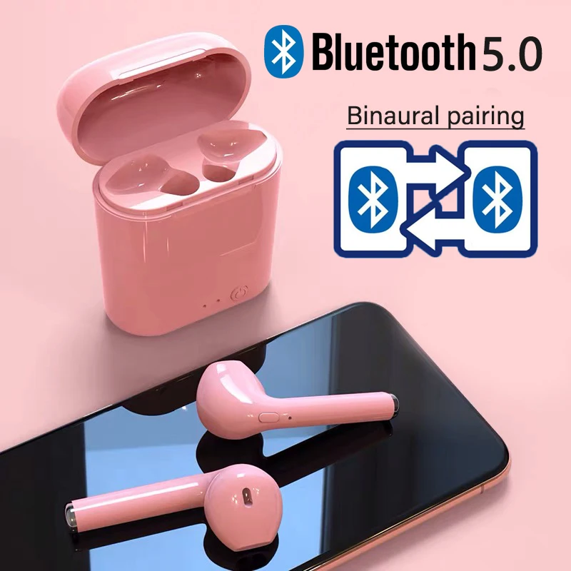 

New mini TWS 5.0 Wireless Bluetooth Earphone Stereo Earbud Headset With Charging Box For xiaomi All tablet Smart phone earphone
