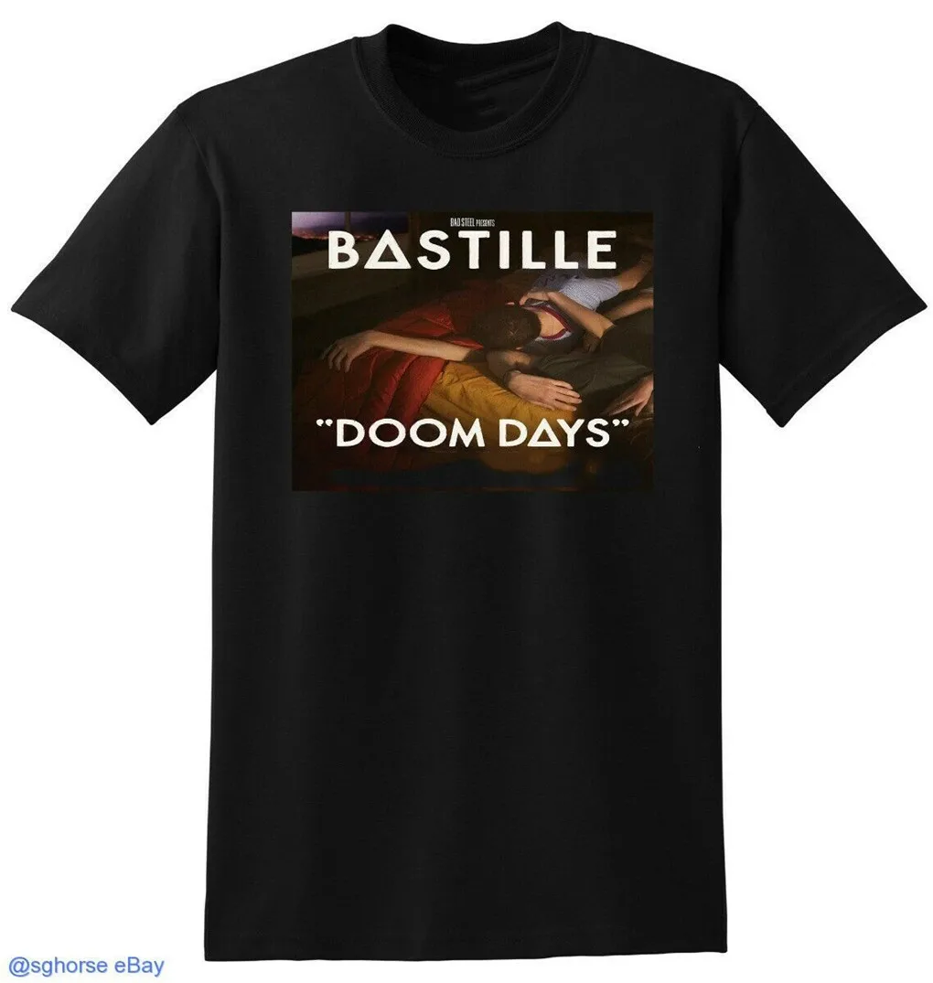 Новая футболка с бастилью Doom Days виниловый чехол для Cd маленькая средняя большая XL