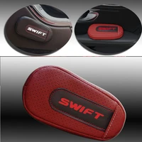 for suzuki swift soft leather leg cushion knee pad armrest pad seat supports car seat accessories