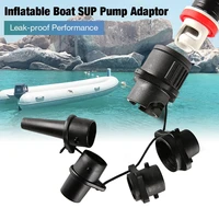 inflatable boat pump air valve adaptor rubber boat kayak adaptor tire compressor converter 4 nozzle leak proof boat accessory