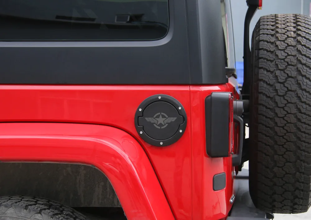 Крышка топливного бака автомобиля Sansour для Jeep Wrangler 2007-2017 внешние аксессуары