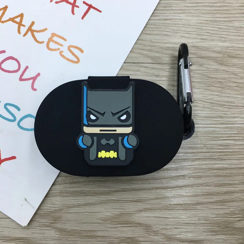 Мультяшный чехол для наушников с крючком для Xiaomi Redmi AirDots, новинка, чехол, беспроводной Bluetooth чехол для наушников, мягкий чехол из ТПУ - Цвет: 4