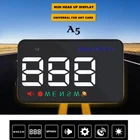 3,5 дюймовый A5 GPS HUD цифровой индикатор скорости кмч мильч