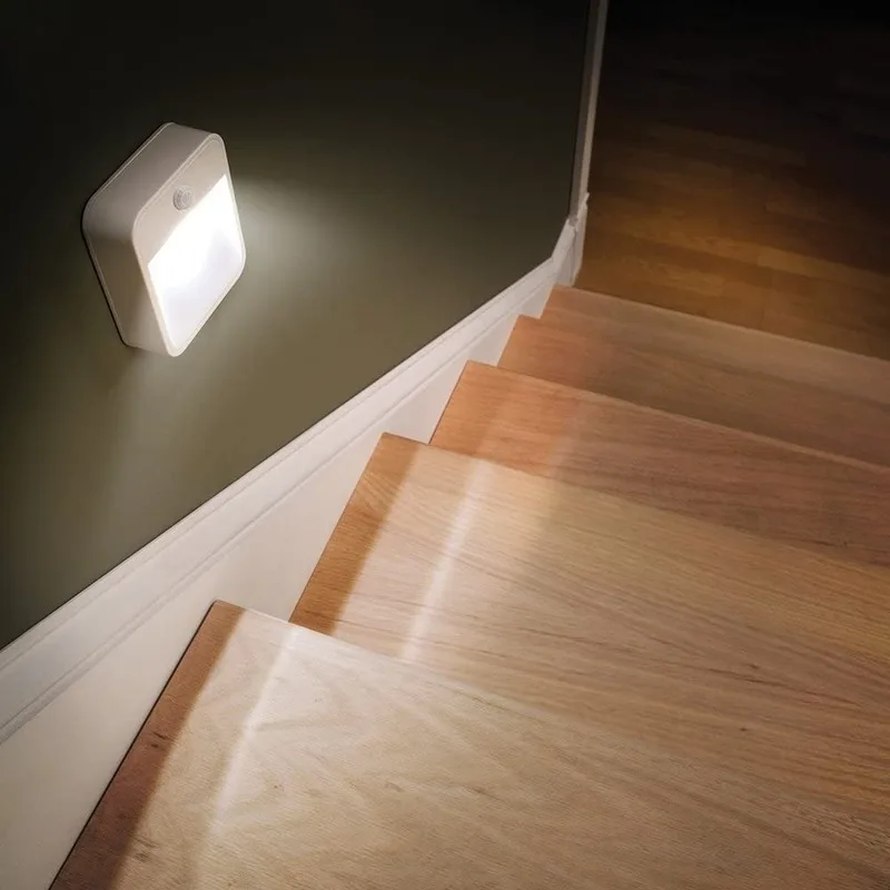 

4.5V LED Sensor Night Light for Kitchen Wardrobe Cabinet Under Table Wall Bedroom Beside Bedroom Night Lamp Home Decor