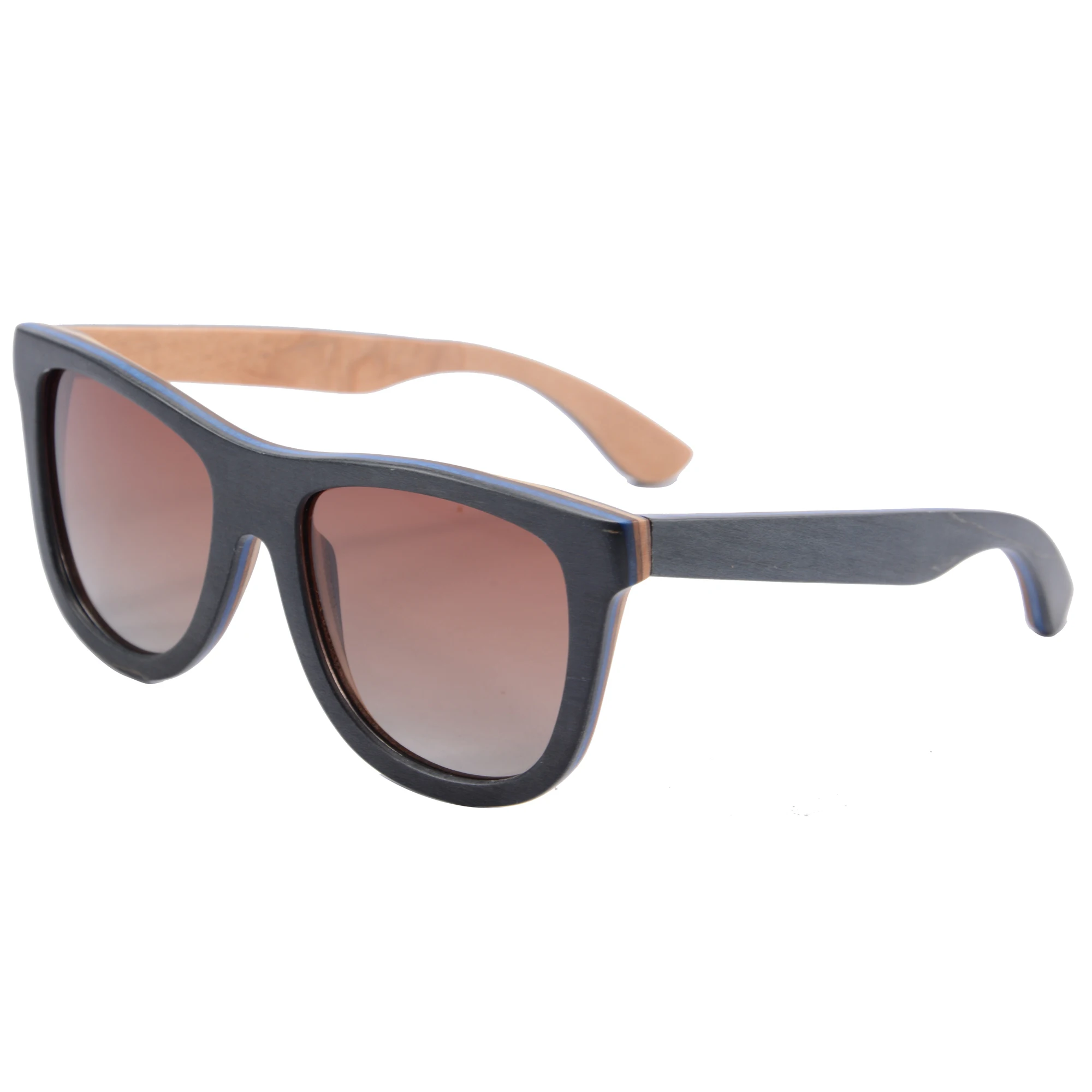 Модные деревянные солнцезащитные очки для мужчин и женщин бамбуковые ручной