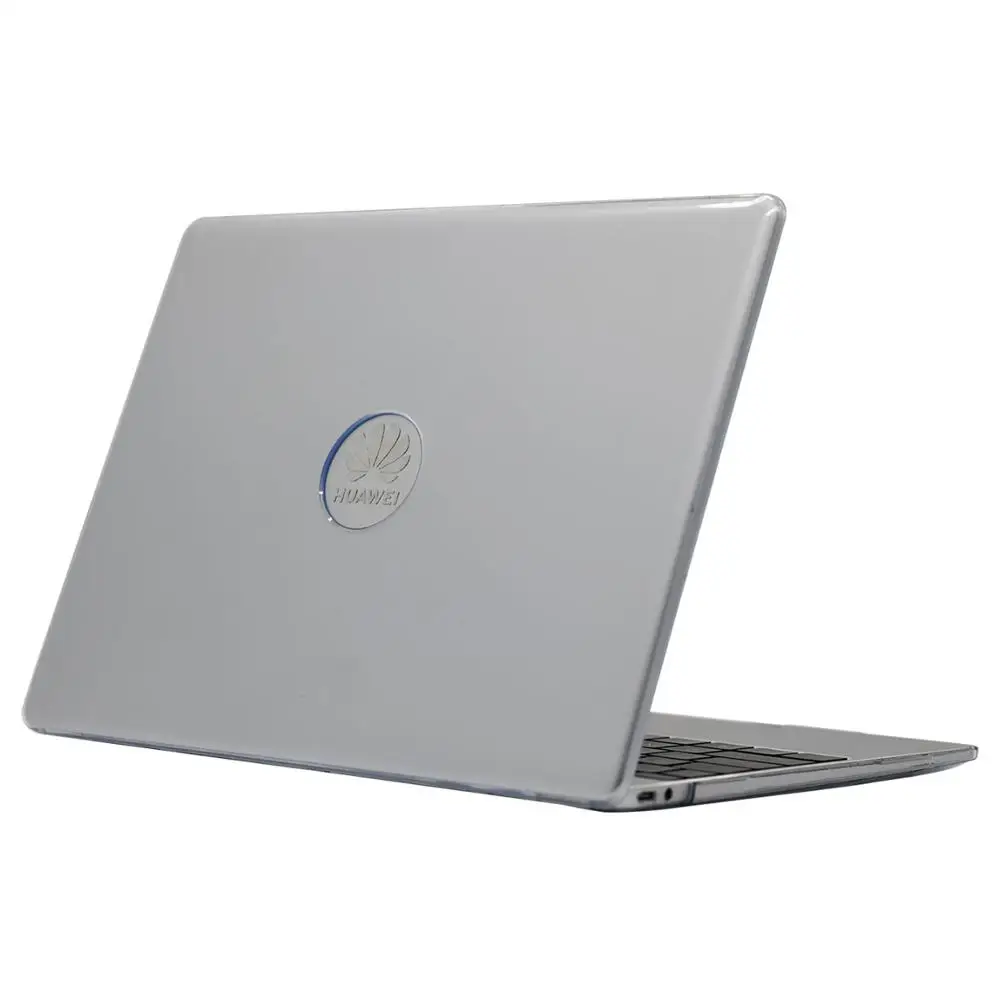 transparent Мраморный пластиковый чехол для fundas huawei Matebook 13 дюймов Супер легкий пластиковый защитный чехол для huawei Matebook 13 WRT-W19 чехол - Цвет: transparent
