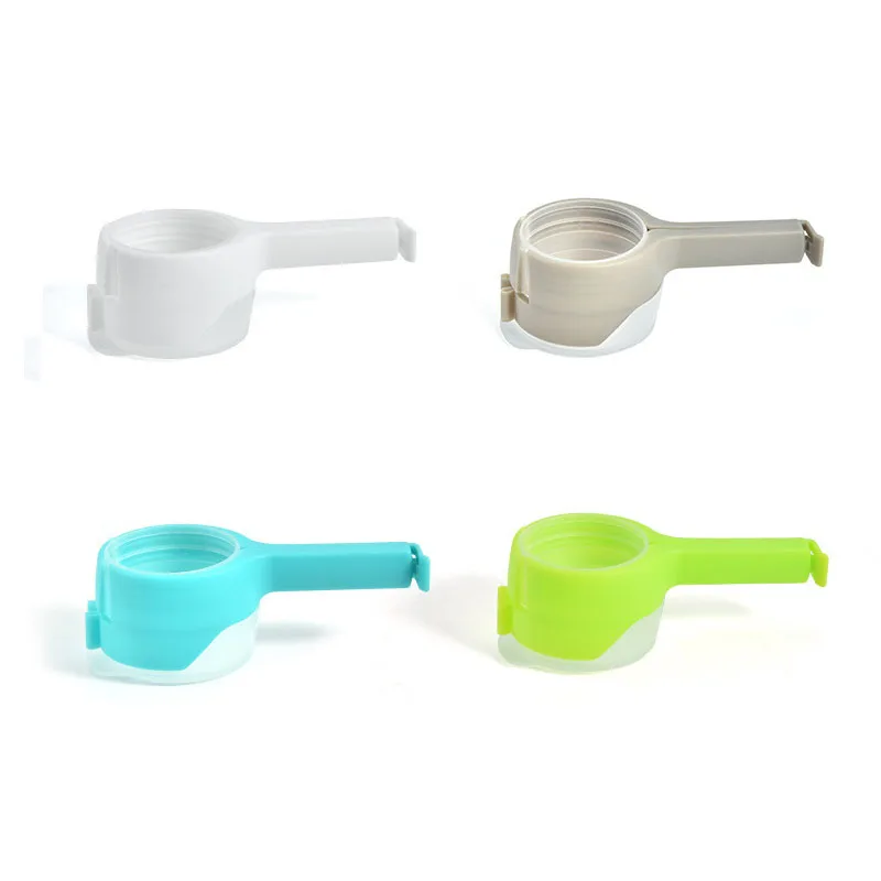 

Food Storage Bag Clip Snack Sealing Clip Keeping Fresh Sealer Clamp Plastic Helper Seal Pour Food Saver Travel Kitchen Tools New