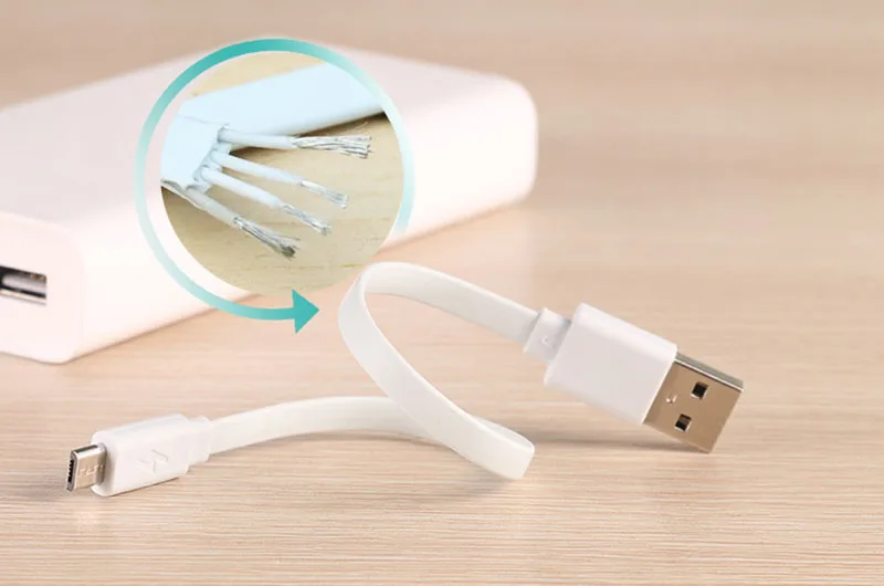 Кабель Xiaomi power bank, кабель для быстрой зарядки, 2А, 20 см, usb микро кабель для передачи данных для redmi 5 plus, 4x, note 5, 6, pro, 4, 4a, 5a, 6a, s2