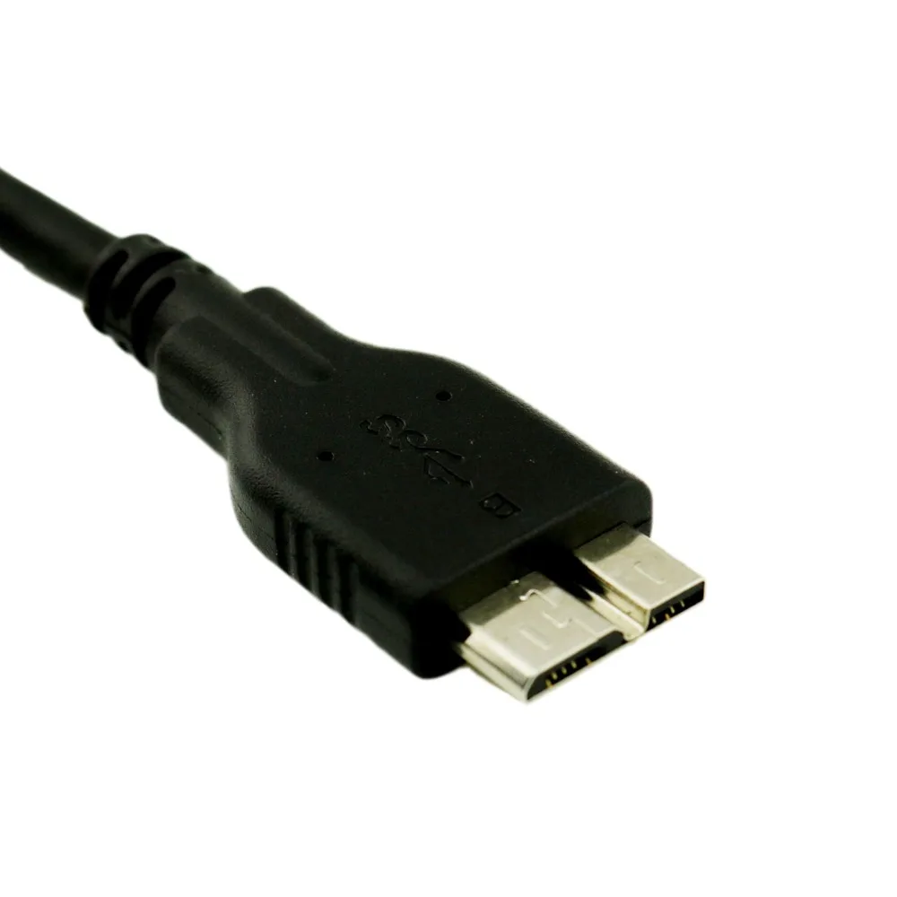 1 шт. короткий 10 см 5 Гбит/с USB 3,0 A штекер Micro B штекер 10 Pin высокоскоростной адаптер конвертер кабель для передачи данных шнур черный