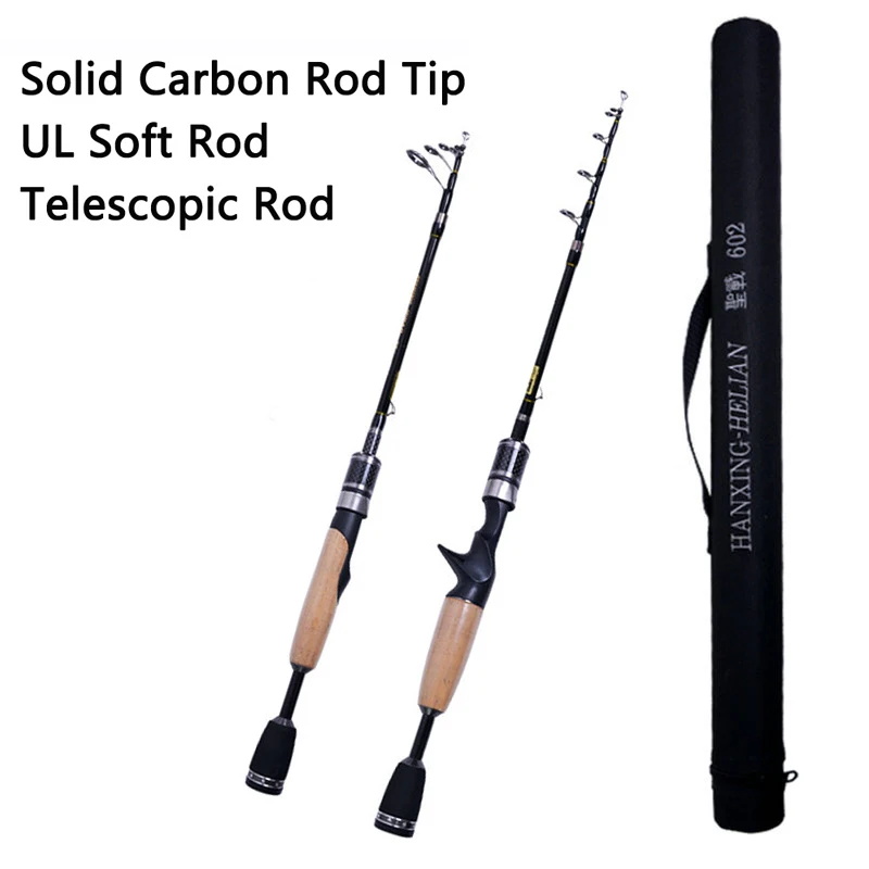 

Карбоновая телескопическая ульсветильник рыболовная удочка с твердым наконечником, портативное спиннинговое кастинговое удилище для при...