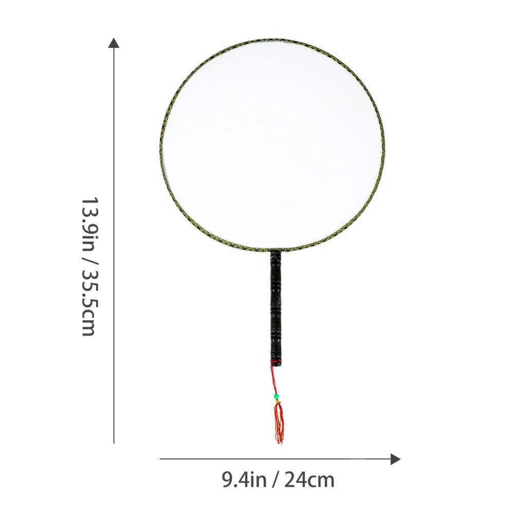 

4pcs DIY Blank Drawing Creative Shaped Hand Fans DIY Painting Fans Graffiti Fans