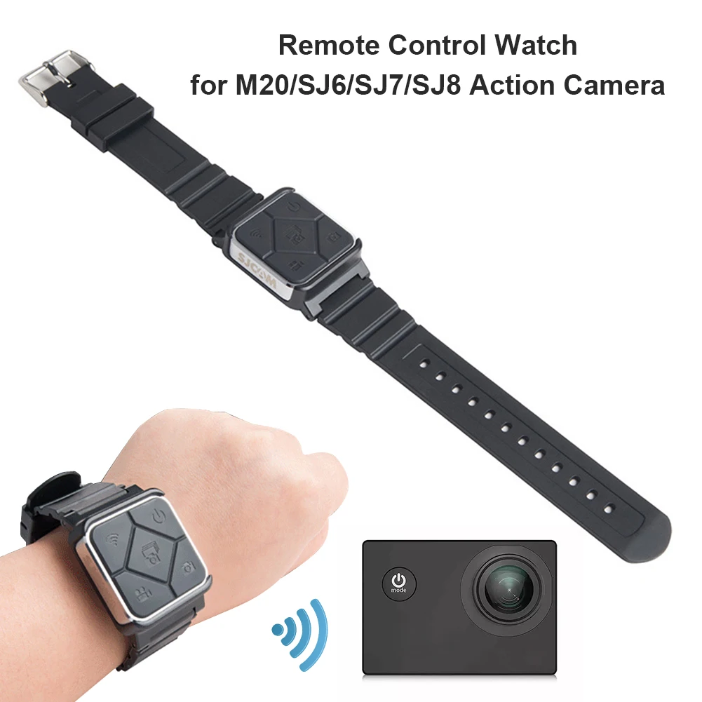 

SJCAM Remote Control Watch Wrist Band For SJCAM M20 SJ6 LEGEND SJ8 Pro SJ9 SJ10X SJ10 PRO SJ7 Series Action Camera