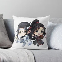 anime mo dao zu shi print throw pillow case cushion cover home decoration pillowcase for sofa car pillowcase